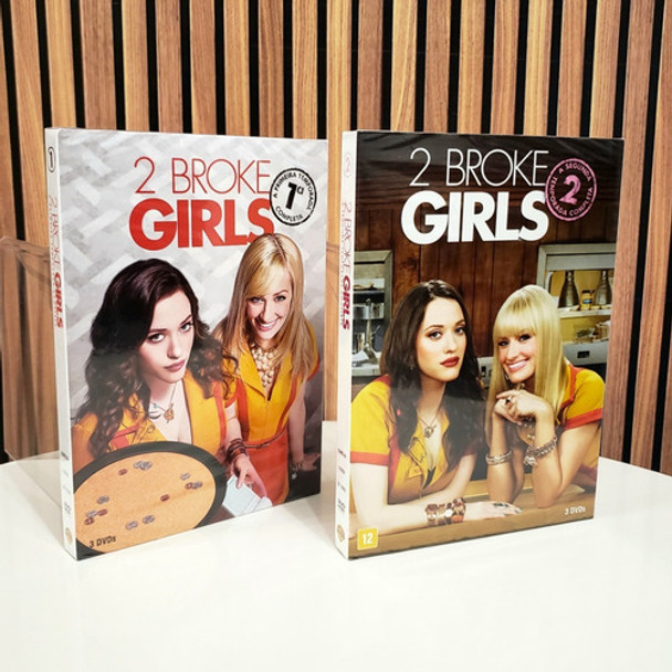 Dvd 2 Broke Girls 1ª + 2ª Temporadas ( Originais Lacrados ) 0