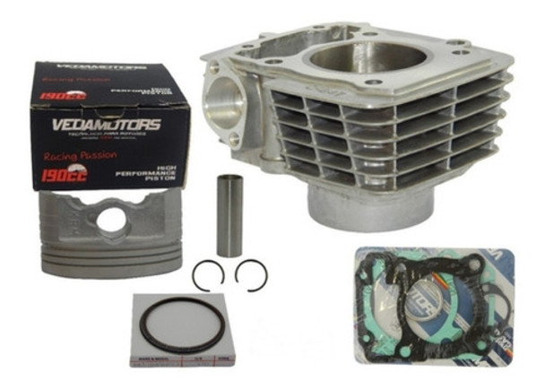 Kit De Cilindro Potenciado 190 Cc Para Cg Titan 150 Cc 0