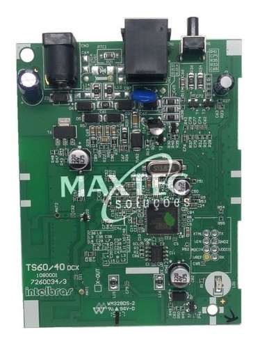 Placa Base Do Telefone Sem Fio Intelbras Ts40 Id Ts40 Ts60 0
