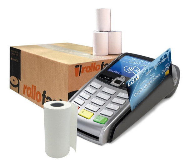 Caja X 156 Rollos Termicos Pos 57x30 Mm - Envio Gratis Mvd 0