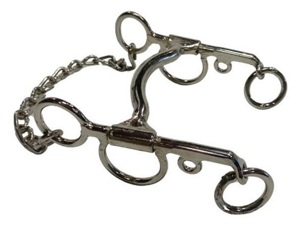 Freno Para Caballo Polo Pelham Medio Puente Pata 15 0 Freno Para Caballo Polo Pelham Medio Puente Pata 15 0