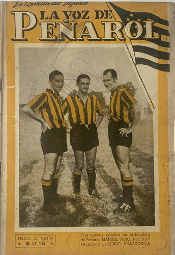 La Voz De Peñarol Nº 68, Vidal Falero 1947 Fútbol Z4p1 0