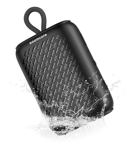 Altavoz Bluetooth Boomcore Portátil Impermeable Negro 0