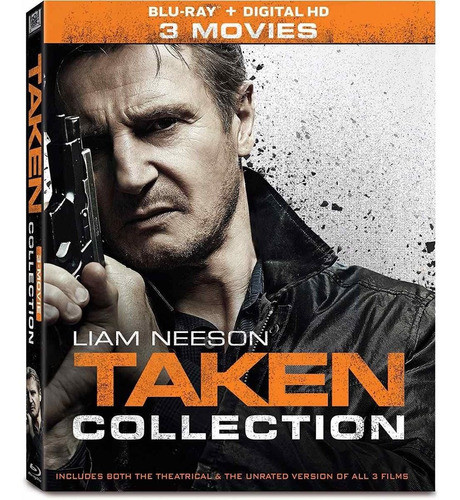 Blu-ray Taken / Busqueda Implacable / Incluye 3 Films 0