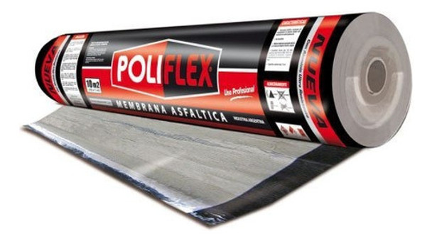 Membrana Asfáltica X 40 Kg X 10 Mt Con Aluminio 0