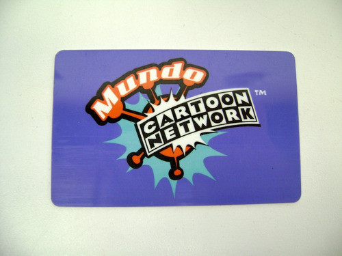Tarjeta Mundo Cartoon Network Fichin Arcade Coleccion Boedo 0