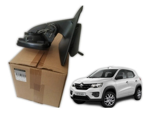 Espejo Retrovisor Izquierdo Original Renault Kwid (manual) 0