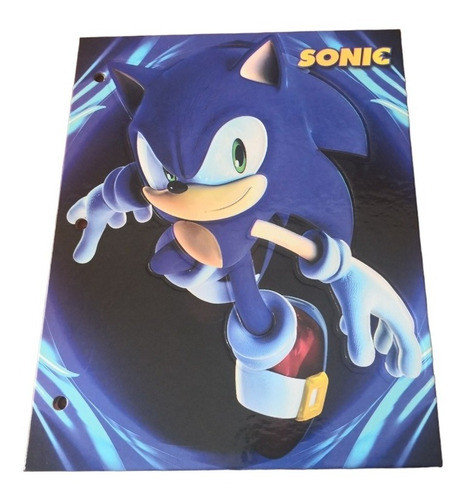 Carpeta Sonic  2 Tapas Numero 3 Mas Separadores V Crespo 0