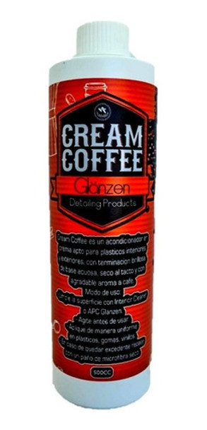 Glänzen Detailing Coffee Cream Acondicionador Int Ext 500ml 0 Glänzen Detailing Coffee Cream Acondicionador Int Ext 500ml 0