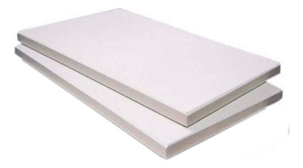 Placa De Fibra Cerâmica 1200c Medida 600x600x25,4mm - 02 Pçs 0 Placa De Fibra Cerâmica 1200c Medida 600x600x25,4mm - 02 Pçs 0