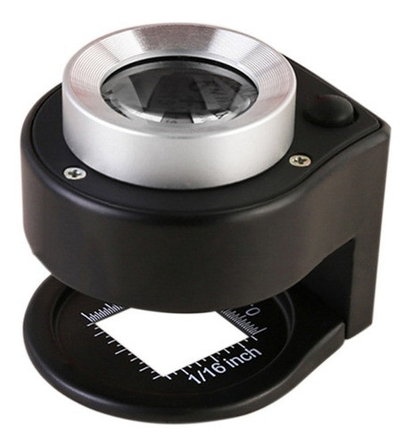 Lupa Mão Conta-fios 20x Leds Bco E Uv Com Bolsa 0