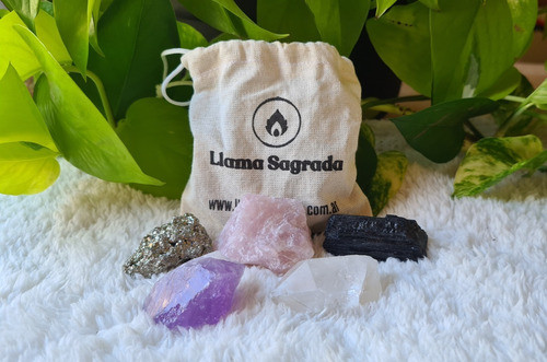 Kit Set Piedras Energéticas Elementales - Llama Sagrada 0