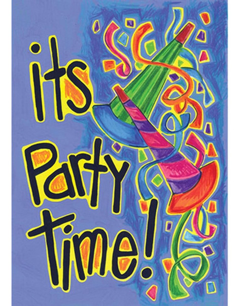 Toland Home Garden 111168 Party Poppers Party Flag 12x18 Pul 0