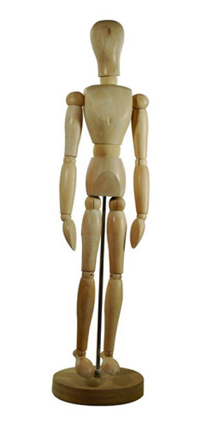 Muñeco Articulado De Madera De 20cm!!! 0
