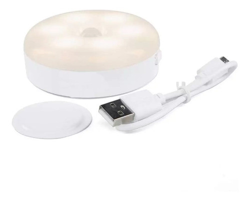 Luminárias Led S/ Fio Com Sensor Presença Recarregável Usb 0