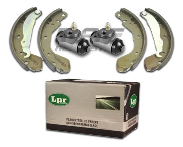 4 Cintas / Zapatas - 2 Cilindros De Freno Chevrolet Corsa 0