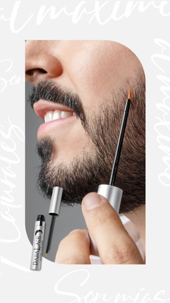 Estimulador Crecimiento Barba Bigotes Incentivador Distribuidor Oficial Dabalash Argentina 0