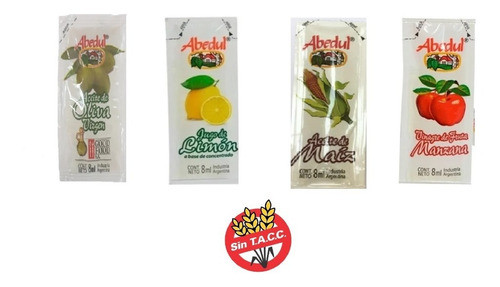 Vinagre Aceite Oliva + Limón En Cajas Sobres Individuales 0