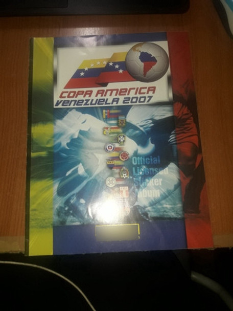 Album De Figuritas Copa America Venezuela 2007 Vacio 0