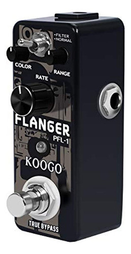 Pedal Flanger De Guitarra Koogo Para Pedales De Efecto Flang 0