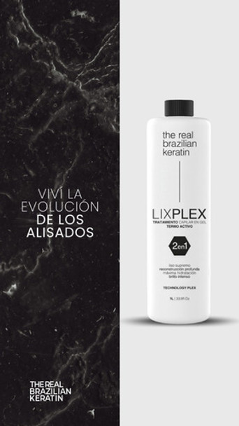 Lix Plex 2en1 Tratamiento Alisante + Reconstrucción Profunda 0 Lix Plex 2en1 Tratamiento Alisante + Reconstrucción Profunda 0