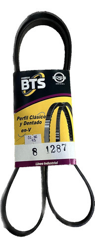 Correa 1287 8ph Elástica 0