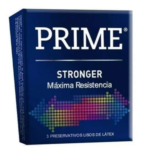 Preservativos Prime Stronger - Caja X 3 Unidades - Fun* 0 Preservativos Prime Stronger - Caja X 3 Unidades - Fun* 0