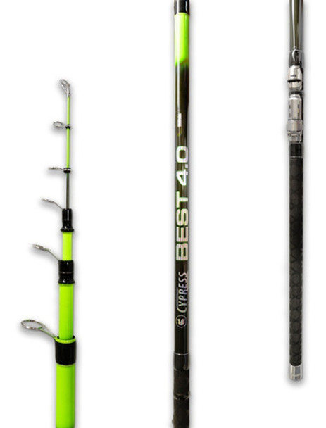 Caña Pejerrey Best 4m Telescopica 4 Tramos Cypress 0