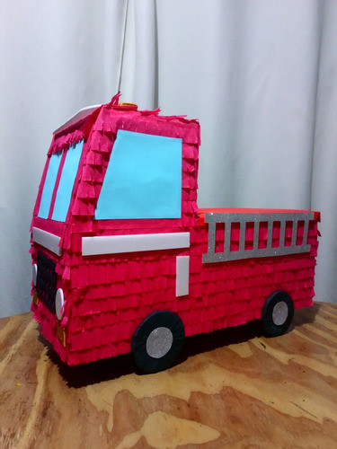 Piñata Camion De Bomberos 0