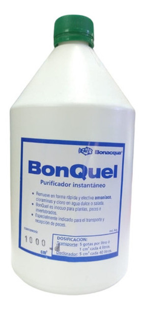 Bonquel Bonacqua X 1 Lt. Para Peceras 0 Bonquel Bonacqua X 1 Lt. Para Peceras 0