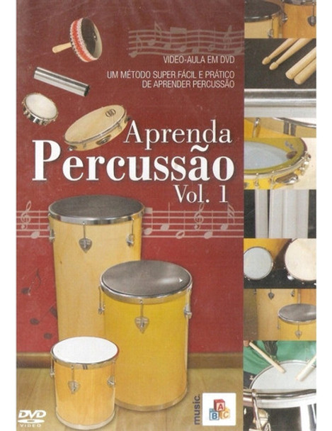 Video-aula Em Dvd Aprenda Tocar Percussão Vol 1 Metodo Fácil 0 Video-aula Em Dvd Aprenda Tocar Percussão Vol 1 Metodo Fácil 0
