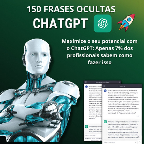 150 Comandos Secretos Chatgpt - Envio Imediato 0