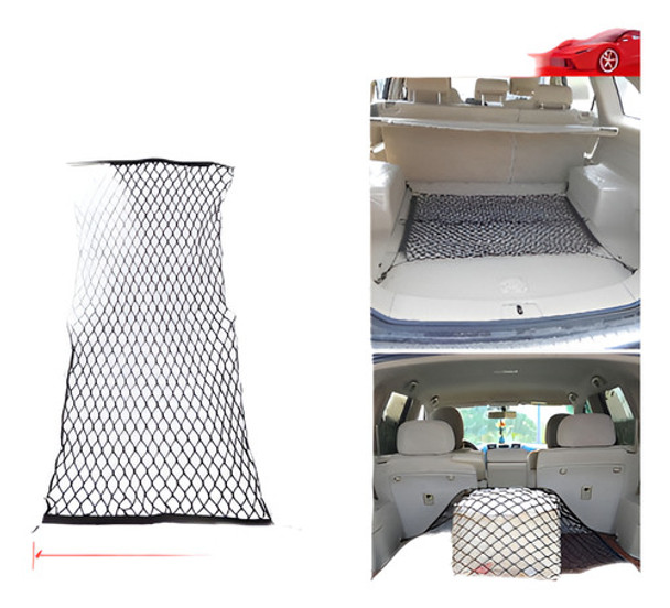 Malla Nylon Coche Trasero Carga Tronco Almacenamiento Organi 0
