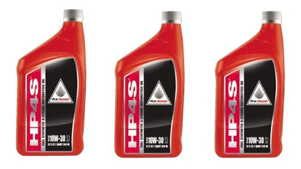 Aceite Original Pro Honda Hp4s 4t 10w-30 Sintetico 100% Usa 0
