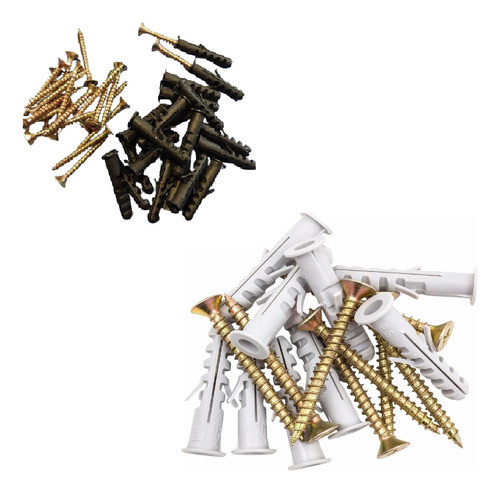 Fijaciones Completas Tarugo N8 C/tope + Tornillo Fix X 100 0