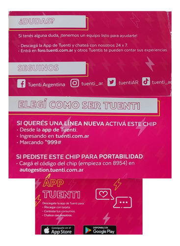 Chip Sim Twenty - Prepago - 3 En 1 - 4g Wup Gratis Tik Tok 0