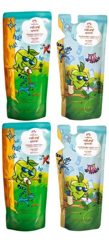 Repuest Shampoo + Acondicionad Splack! Naturé  Natura Vegano 0