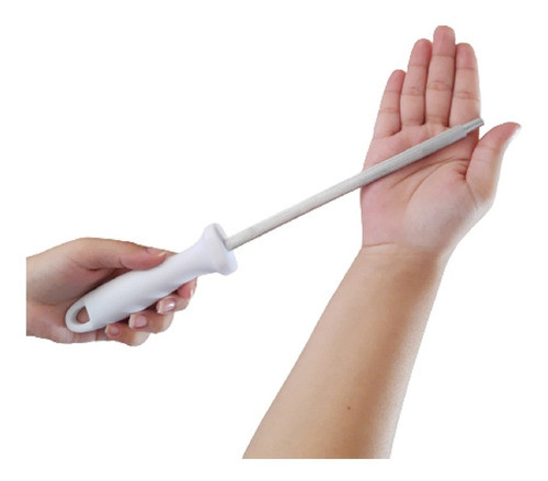 Chaira Amolador Afiador Faca Profissional Churrasco Estriada 0