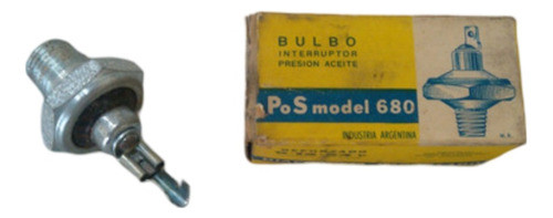 Antiguo Bulbo Interruptor Presion Aceite  Camiones Bedford 0