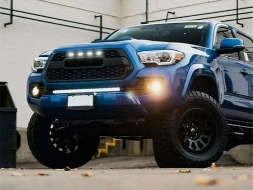 Kit Luces Blancas Parrilla Compatibles Toyota Raptor Ram Gmc 0