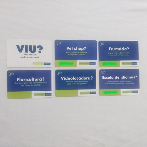 Cartão Telefônico - Série Mídia Em Cartão - Telefônica 0