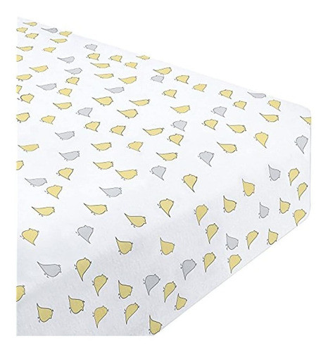 Swaddledesigns Algodón Franela Cuna Sábana Bajera Ajustable 0