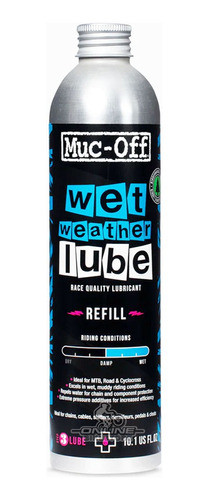 Lubricante Cadena Bicicleta Muc-off Wet Lube Refill 300ml 0