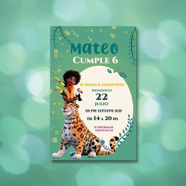Invitación Encanto Antonio 0