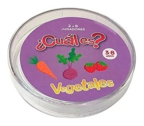 Cual Es ? Juego De Cartas Con Vegetales De Plan Z 0