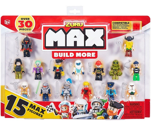Max Build More Set 15 Mini Figuras 8344 Zuru 0