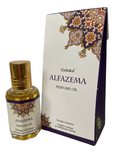 Óleo Perfumado Indiano Goloka Alfazema Com 10 Ml 0