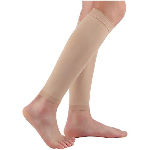 Halsy - Calcetines De Compresión Sin Pies Para Mujer (20-3. 0