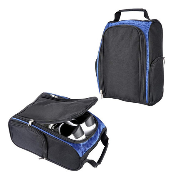 Bolso De Viaje Azul Para Zapatos De Golf Y Deportes 0