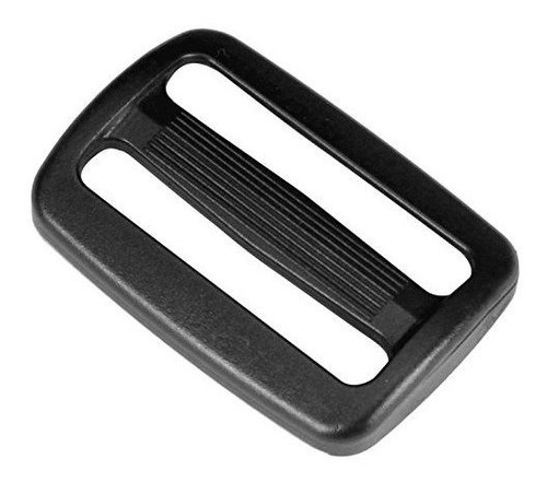 Diapositiva Plastica Negra De Tri-glide De 1.5 Pulgadas - 2 0